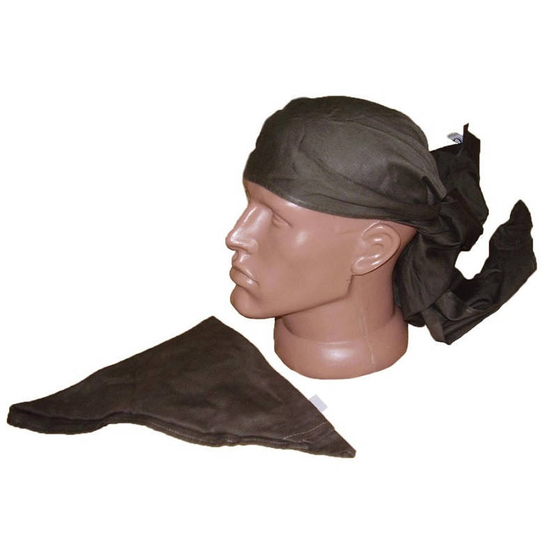 

Бандана, 90х130х90, олива, хлопок, оригинал Австрия