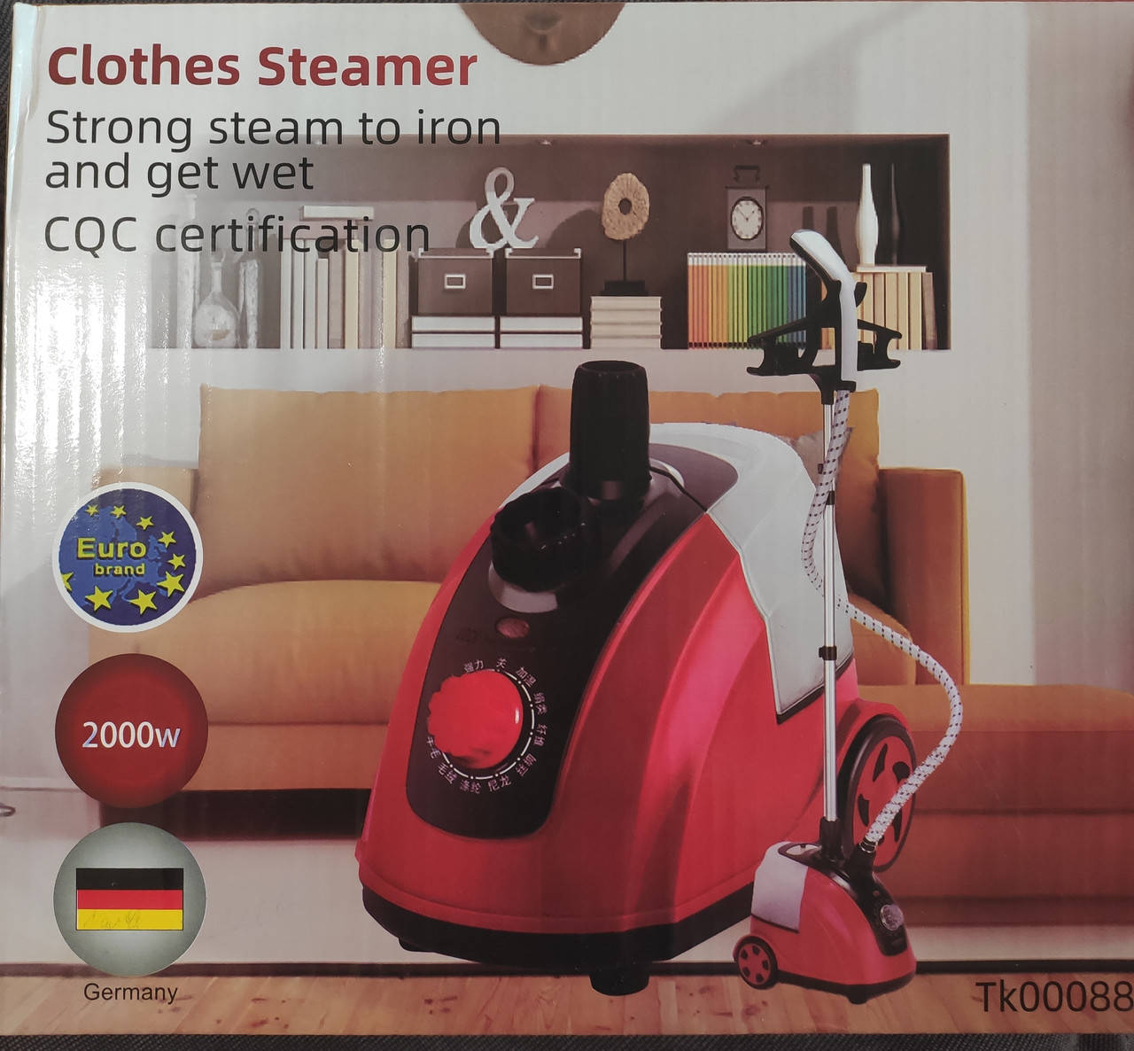 

Вертикальный отпариватель для одежды Clothes Steamer 2000w TK00088