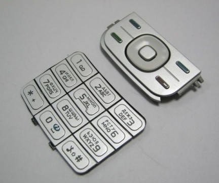

Клавиатура для Nokia 5200, Nokia 5300, серая /Кнопки/Клавиши /нокиа