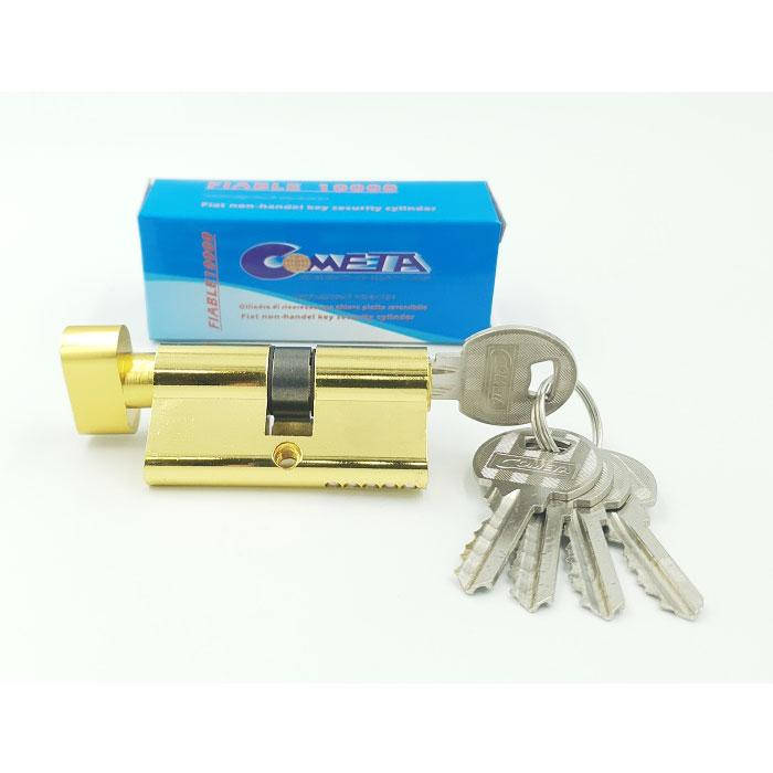 

Цилиндр для замка Cometa 60 (30+30) GP NORMAL KEYS--KNOB NEW
