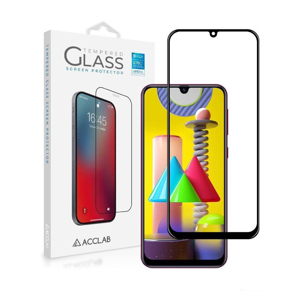 

Защитное стекло ACCLAB Full Glue для Samsung Galaxy M31 SM-M315 Black (1283126508653), Черный