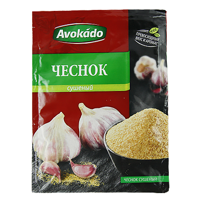 

Приправа Авокадо часник Avokado 25g 25шт/ящ (Код : 00-00005584)