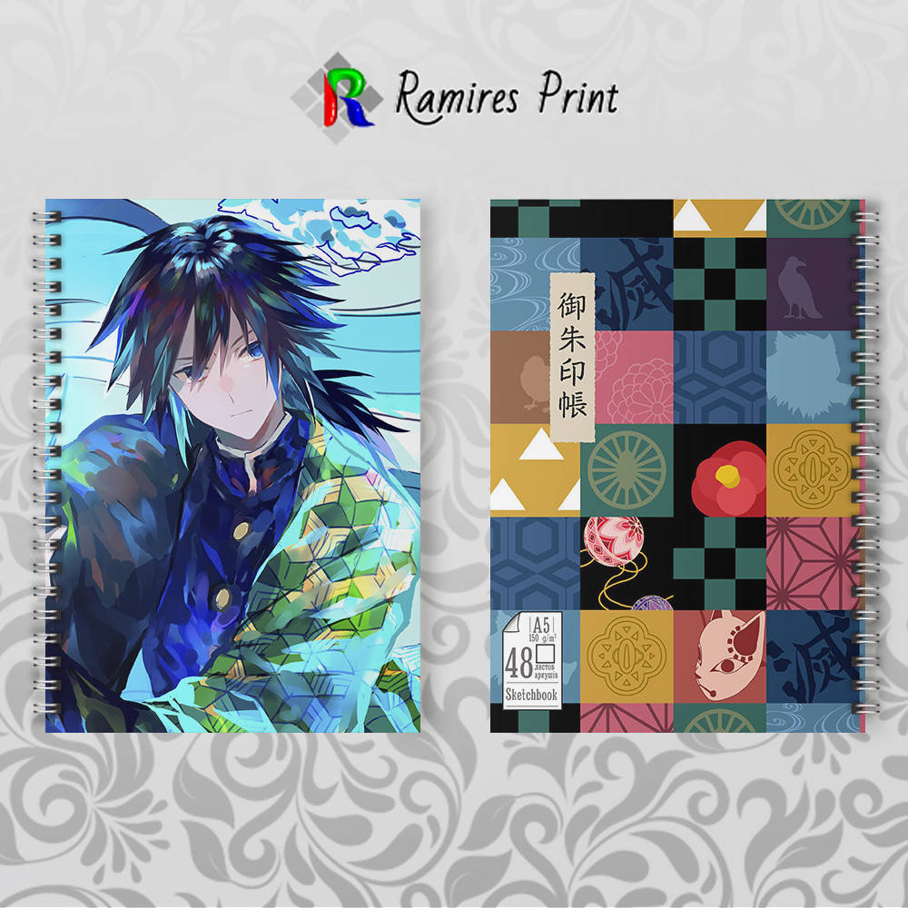 

Скетчбук Аниме Kimetsu no Yaiba 013