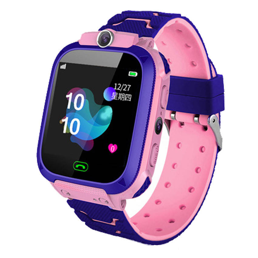 

Смарт Часы Детские Q12B Smart Baby Watch c СИМ-Картой Pink