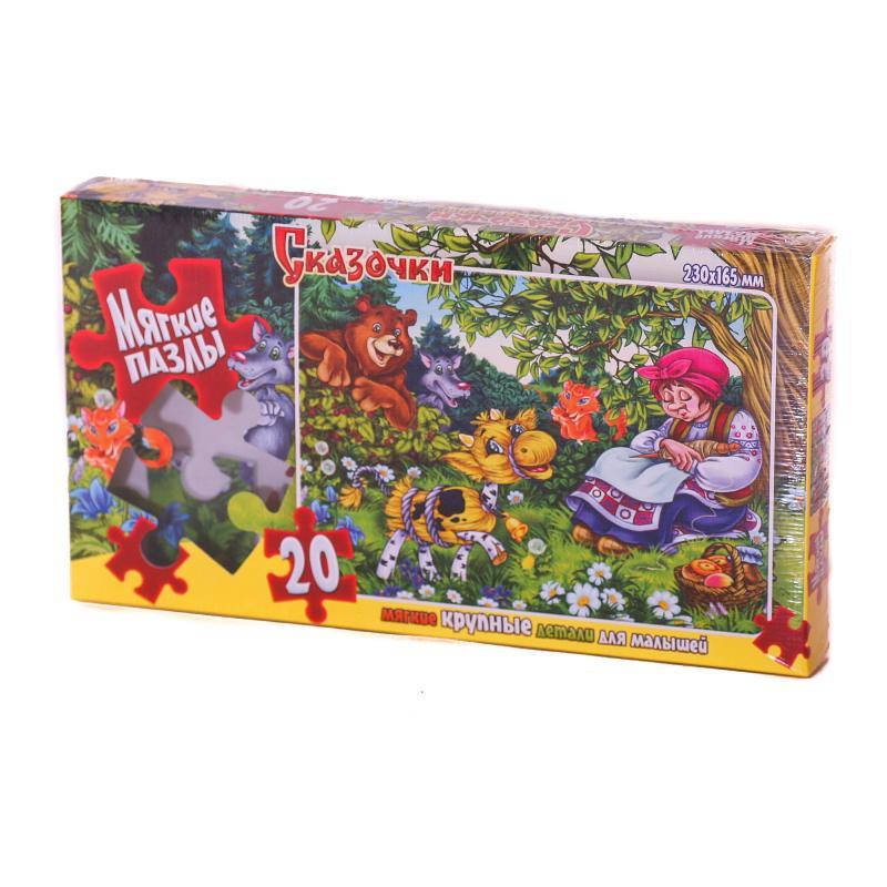 

Пазлы, мягкие, 20 элементов