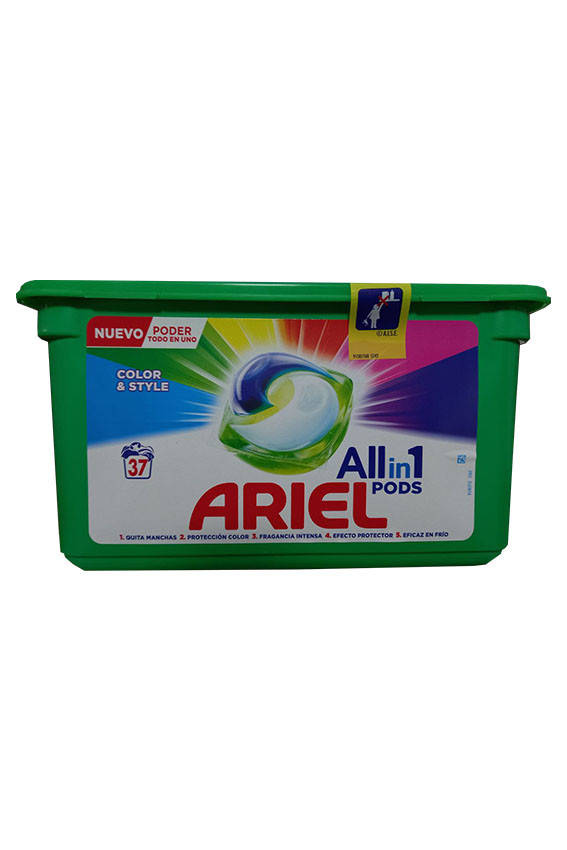 

Капсулы для стирки ARIEL All in 1 pods COLOR&STYLE 37 шт.