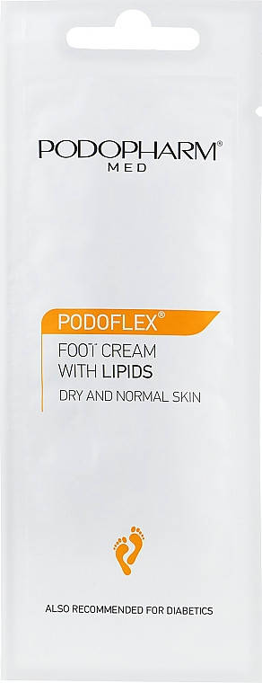 

Podopharm Foot Cream With Lipids - Крем для ног с липидами 10 ml