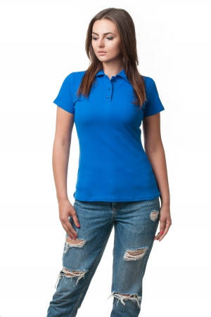 

Футболка женская Поло, Синий