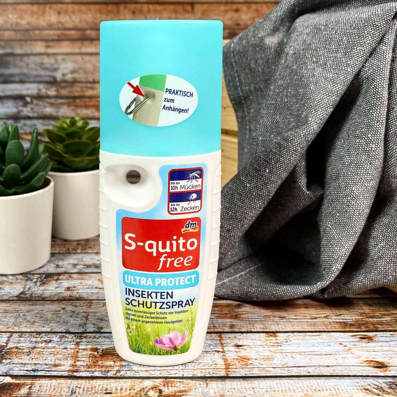 

S-quito free Insektenschutzspray Ultra Protect Ультра защита от комаров 100 мл