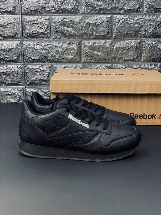 

Reebok Classic чёрные кроссовки мужские кросовки рибок 43, 36, Мужской, Черный