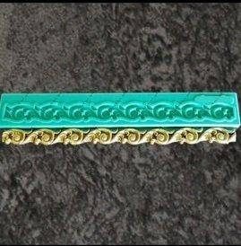 

Силиконовый молд "Бордюр вензеля"