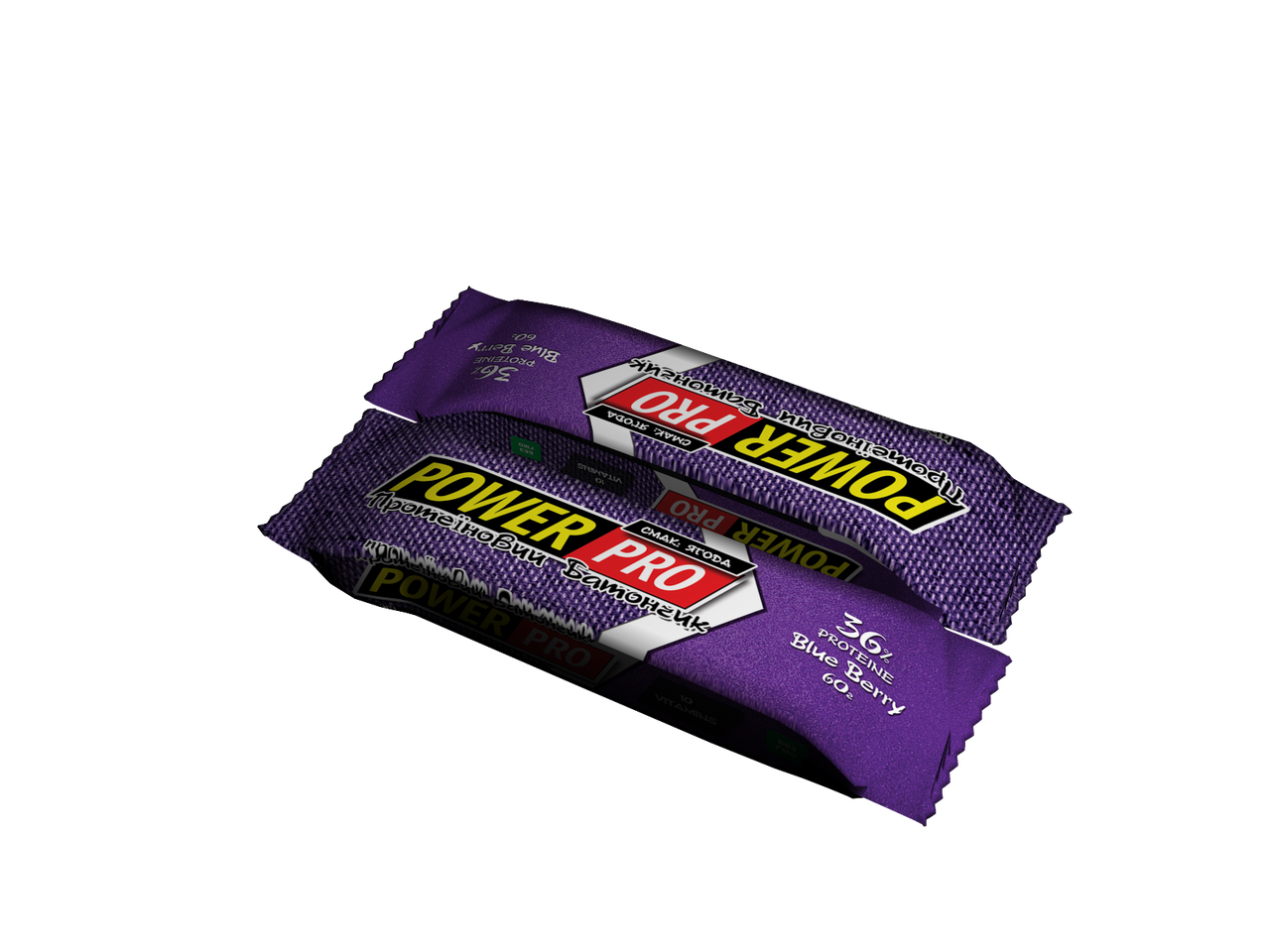 

PowerPro Protein Bar 36% 60 g (Голубика Ягода)