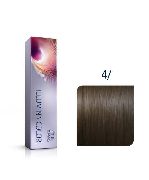 

Краска для волос Wella Professionals Illumina Color 4/