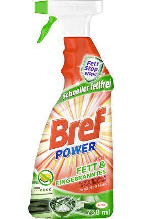 

Средство для чистки жирных поверхностей Bref, 0,75 l (Германия)
