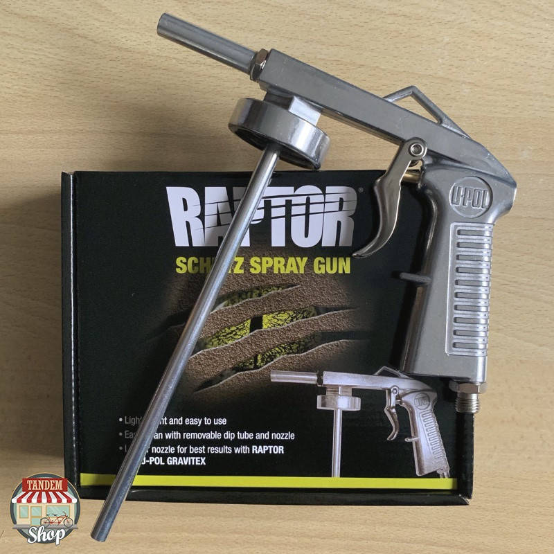 

Пистолет для нанесения защитных и антигравийных покрытий U-POL RAPTOR™