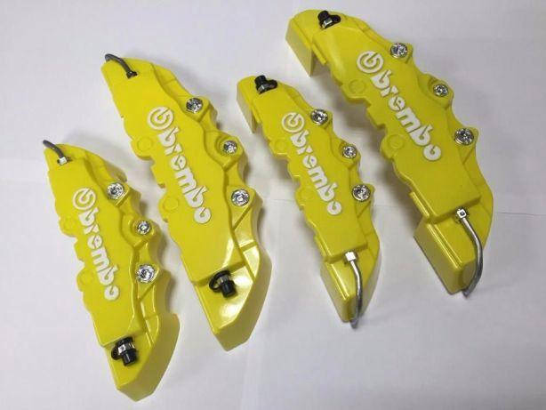

Декоративные накладки на тормозные суппорта "BREMBO" Желтые