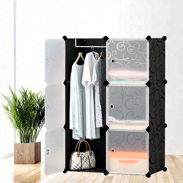 

Шкаф органайзер пластиковый Storage Cube Cabinet «МР 26-31» Черный