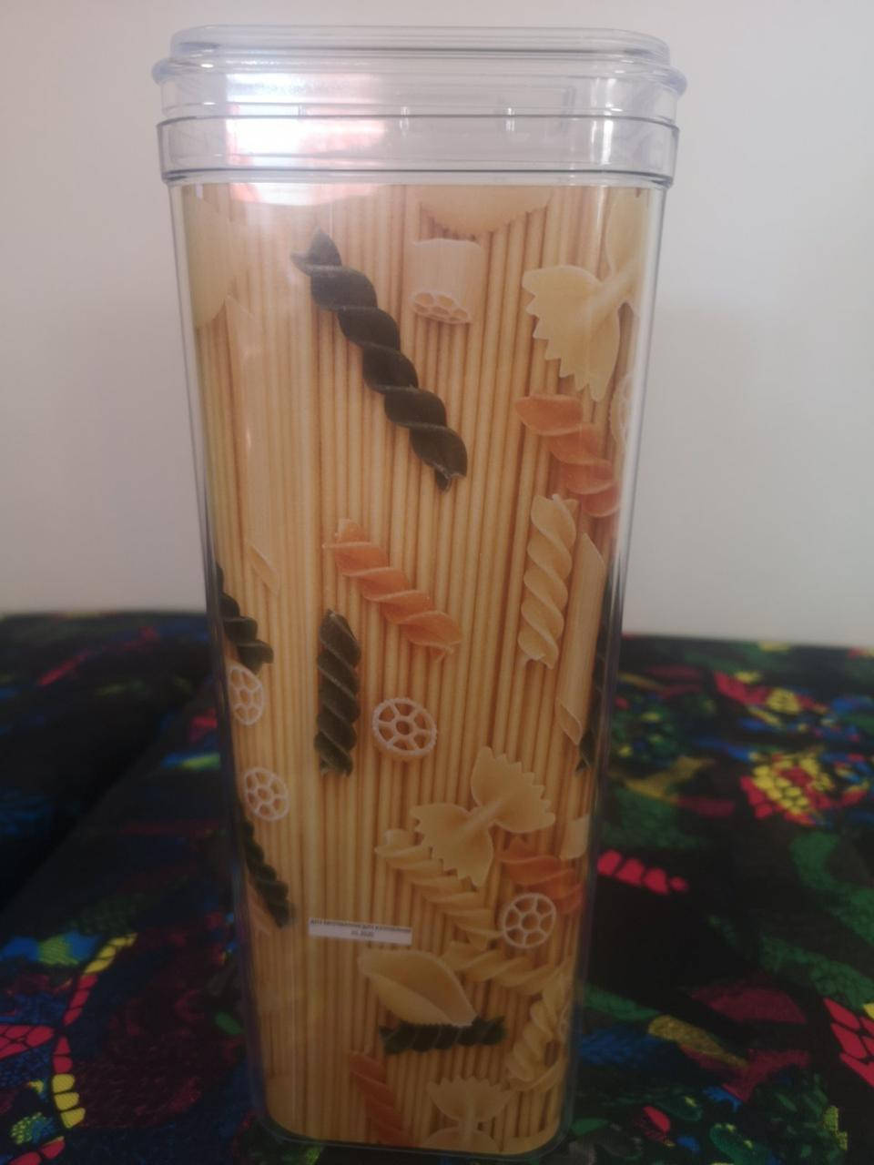 

Емкость для сыпучих продуктов 2,25л., Разные цвета