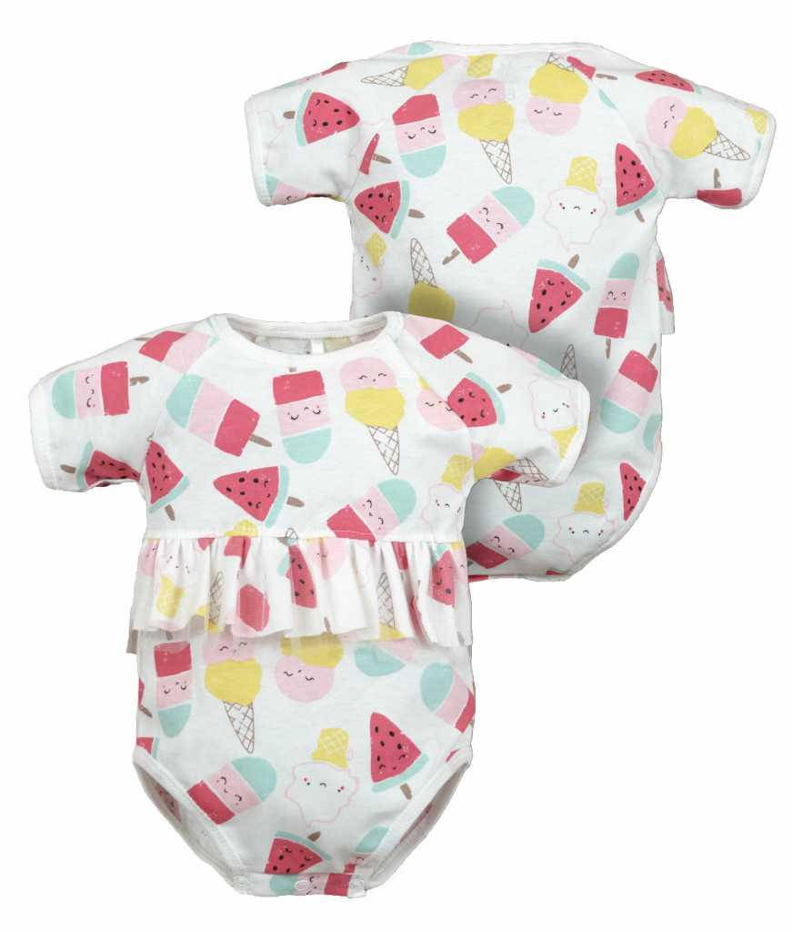 

Нарядный летний бодик для малышки разные размеры