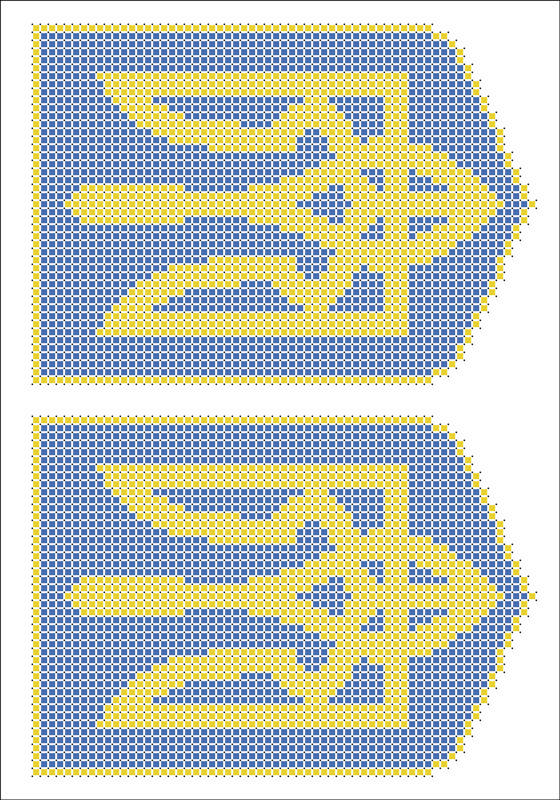 

ФВМ-057. Схема для вишивки бісером на водорозчинному флізеліні
