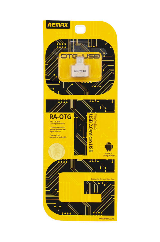 

Переходник Remax Micro-USB OTG 138410M