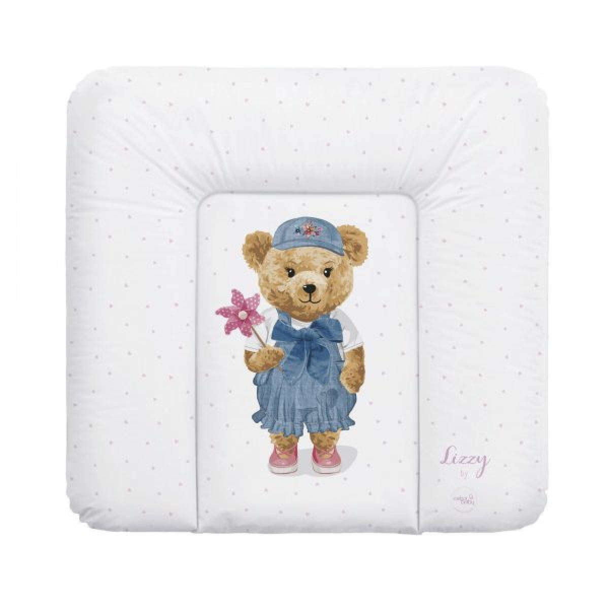 

Детский пеленальный матрас 75x72 CebaBaby Fluffy Puffy, Lizzy