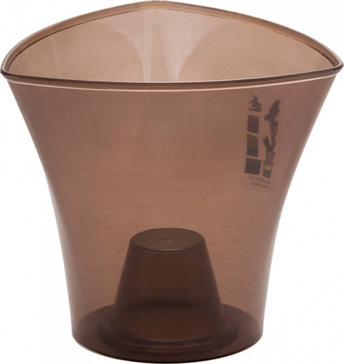 

Кашпо для орхідей Дельта 1,6 л Эталон димчастий