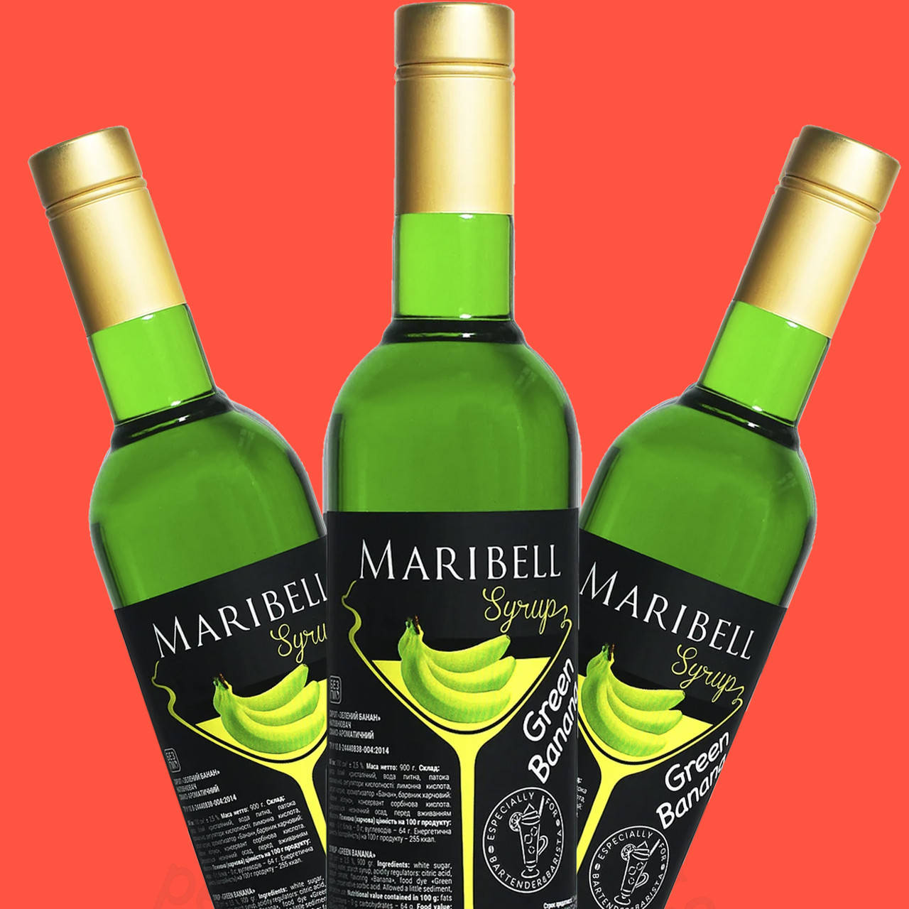 

Сироп Зеленый Банан Maribell 700мл