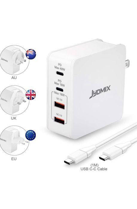 

Универсальный адаптер питания USB, белый