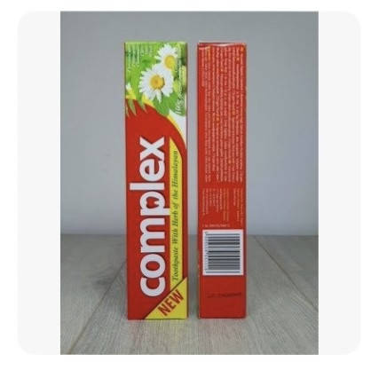 

ОРИГИНАЛ! Зубная паста Complex 100g ромашка
