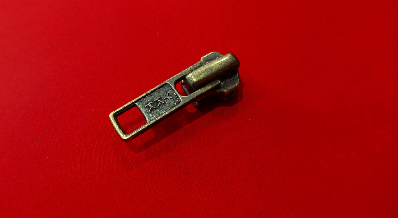 

Бегунок металл YKK №5 антик