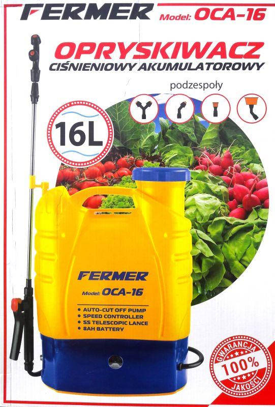 

Оприскувач акумуляторний Fermer 16-18л Польща