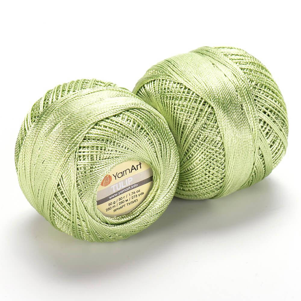 

Yarnart Tulip № 425 молочно-салатовый