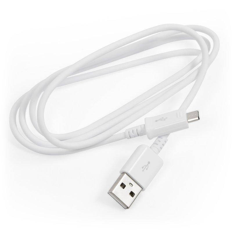 

USB дата-кабель Samsung для Samsung, USB тип-A, micro-USB тип-B, білий, Белый