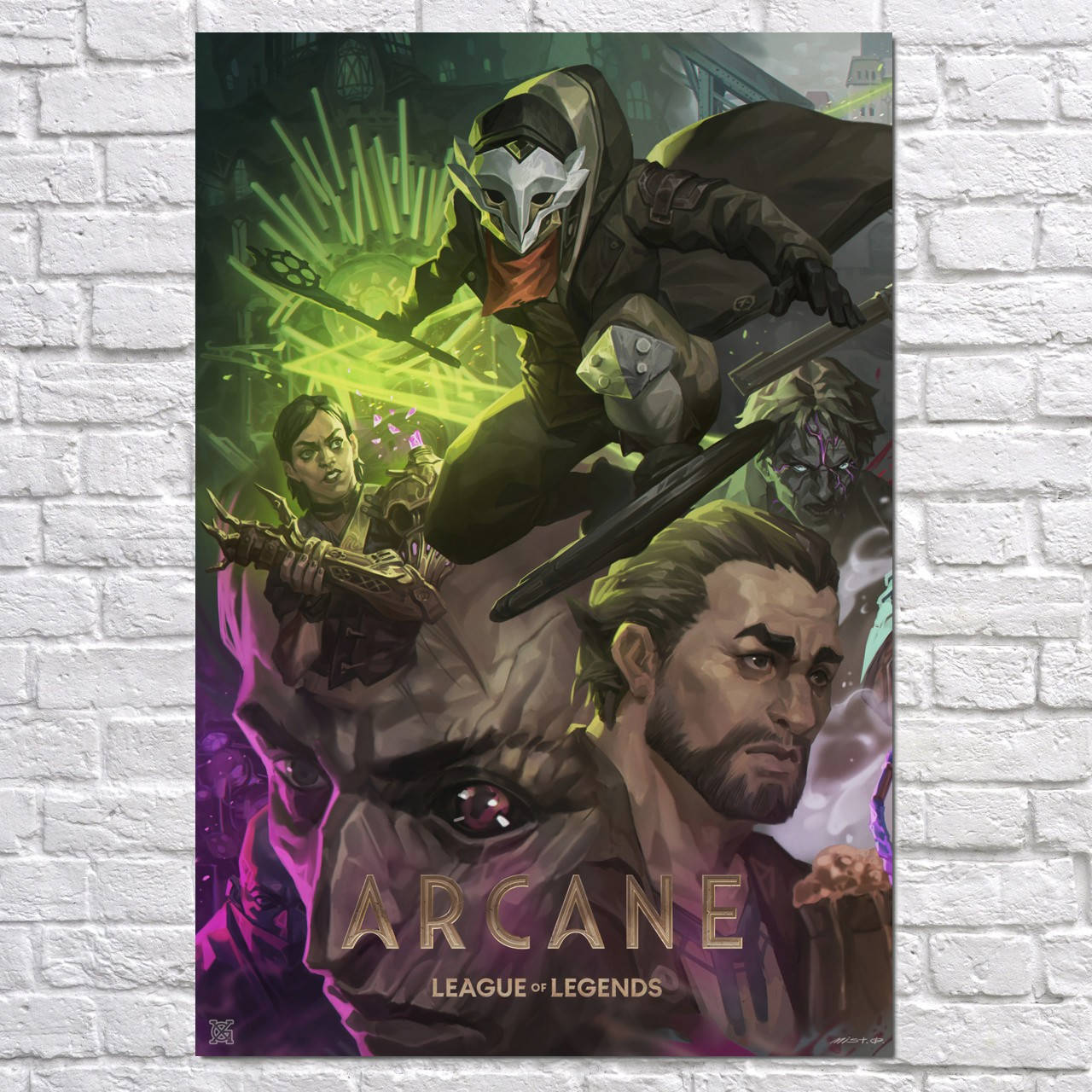 

Плакат "Аркейн: Лига Легенд, Arcane: League of Legends" (артикул 4802) 60, Матовая, 41