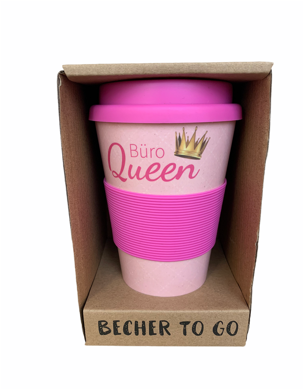 

Эко-кружка, термокружка "Becher to go" для кофе и чая, из волокон бамбука. 350 мл.