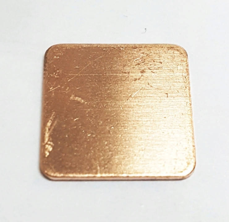 

Медный термоинтерфейс 0.5мм- 15Х15мм