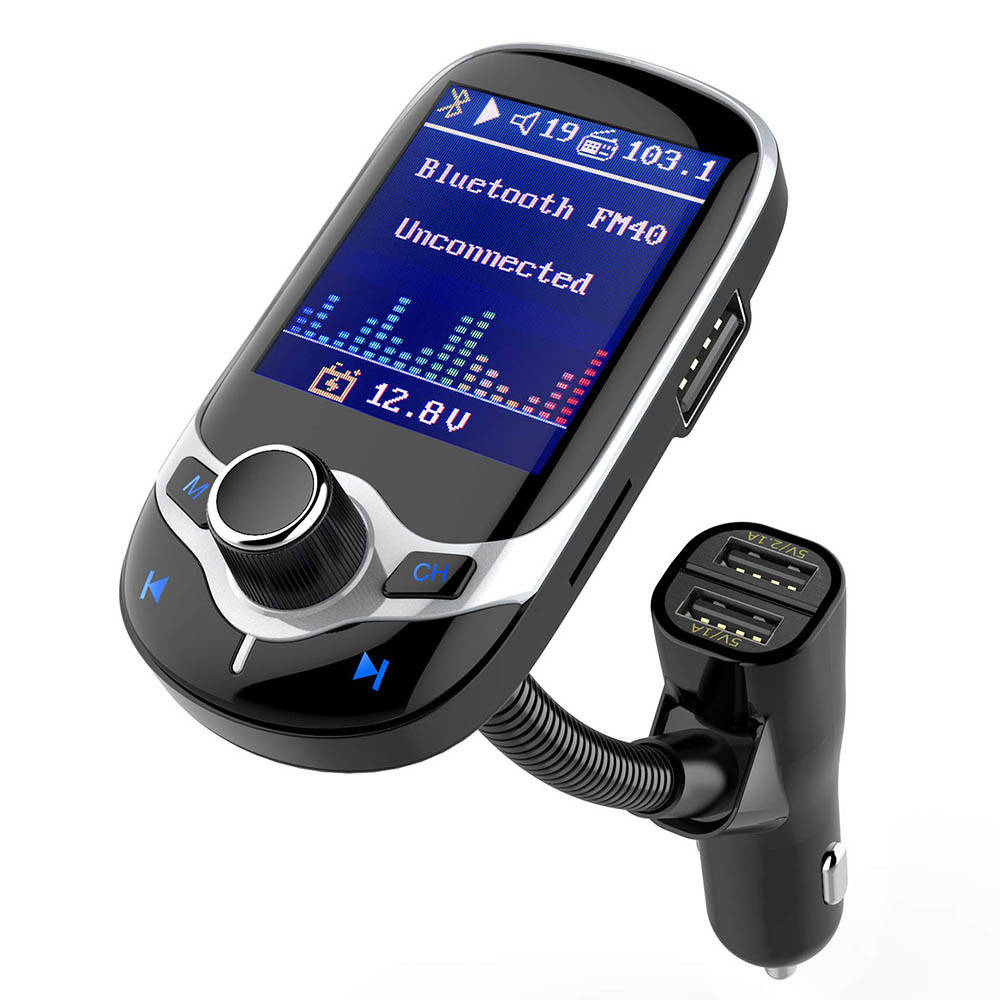 

Автомобильный FM-модулятор (трансмиттер) MHZ FM40 + УЗУ, Black