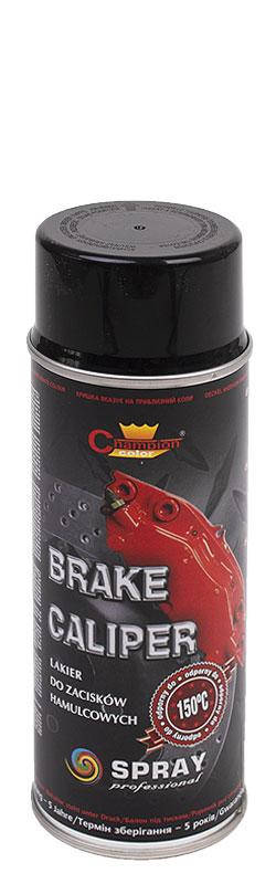 

Краска для суппортов и тормозных барабанов Champion Brake Caliper, 400 мл Черный