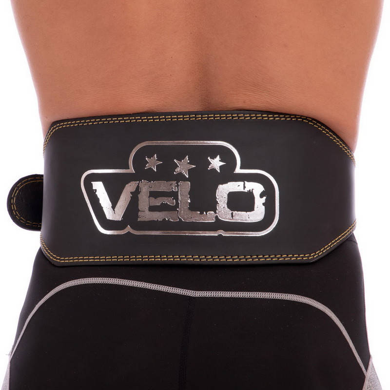 

Пояс кожаный атлетический VELO с подкладкой для спины (длина 100-125 см) VL-6628