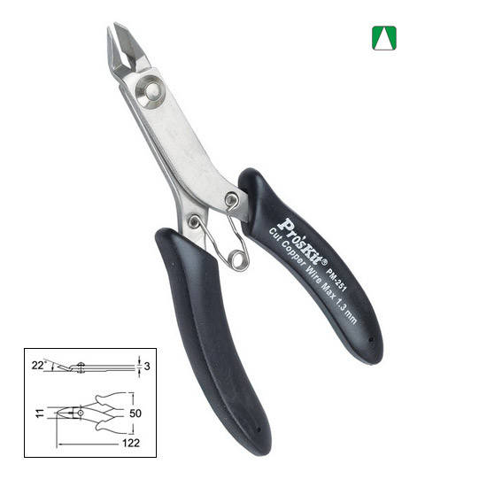 

Бокорезы Pro'sKit PM-251 122 мм