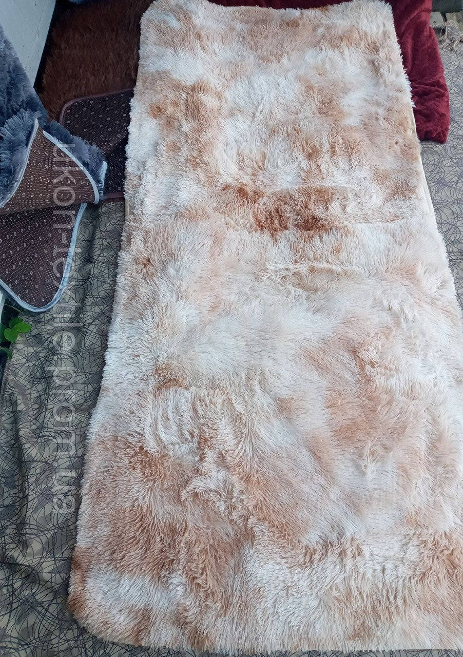 

Коврик травка 90×200 см бежевый