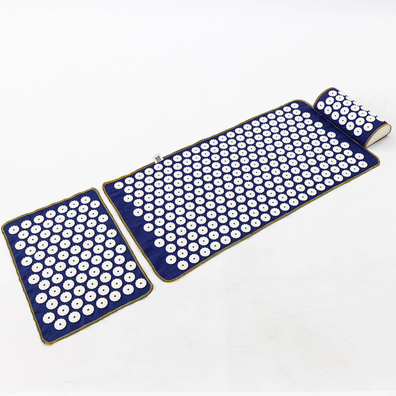 

Массажный коврик Аппликатор Кузнецова + мини коврик + валик массажер для спины/шеи/ног OSPORT Set №2 (n-0022), Разные цвета