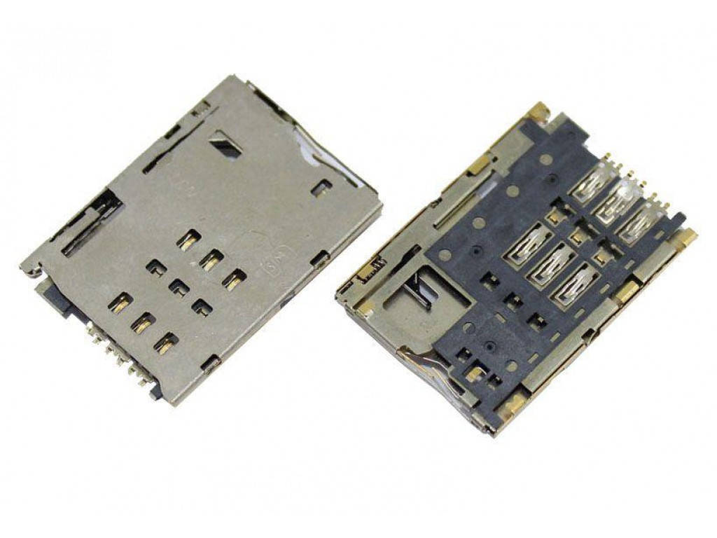 

Разьем сим карты (на плате) Lenovo A3300 IdeaTab, A7-30