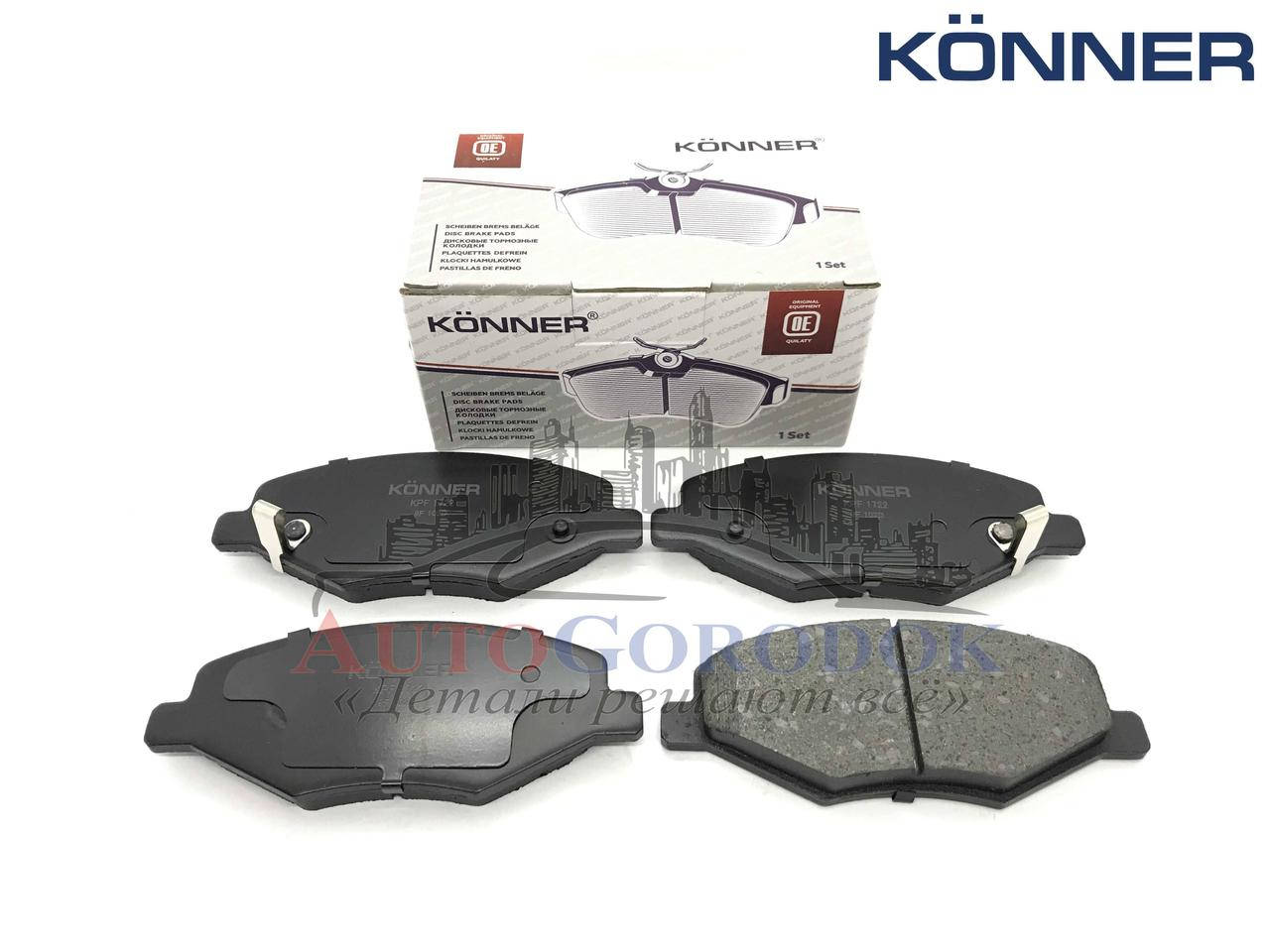 

Колодки тормозные передние Chery Amulet/Форза (Чери Амулет) KONNER A11-6GN3501080