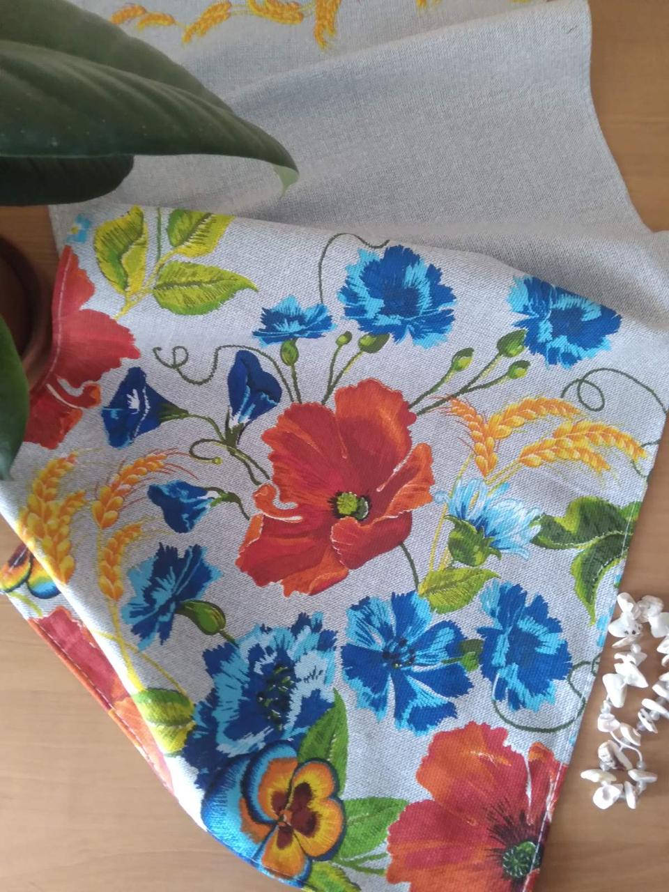 

Рушники льон. Розмір: 35*75см (бавовна 100%), Разные цвета
