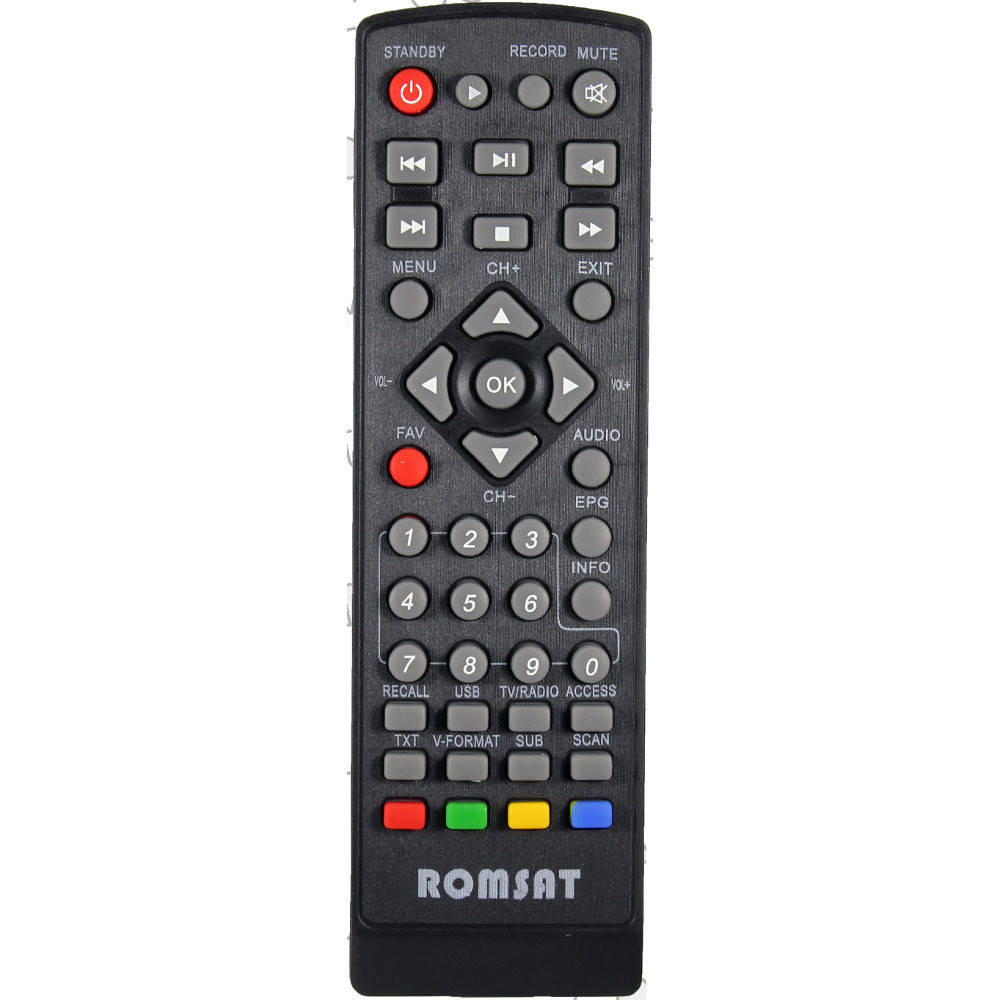 

Пульт для тюнера ROMSAT T2020