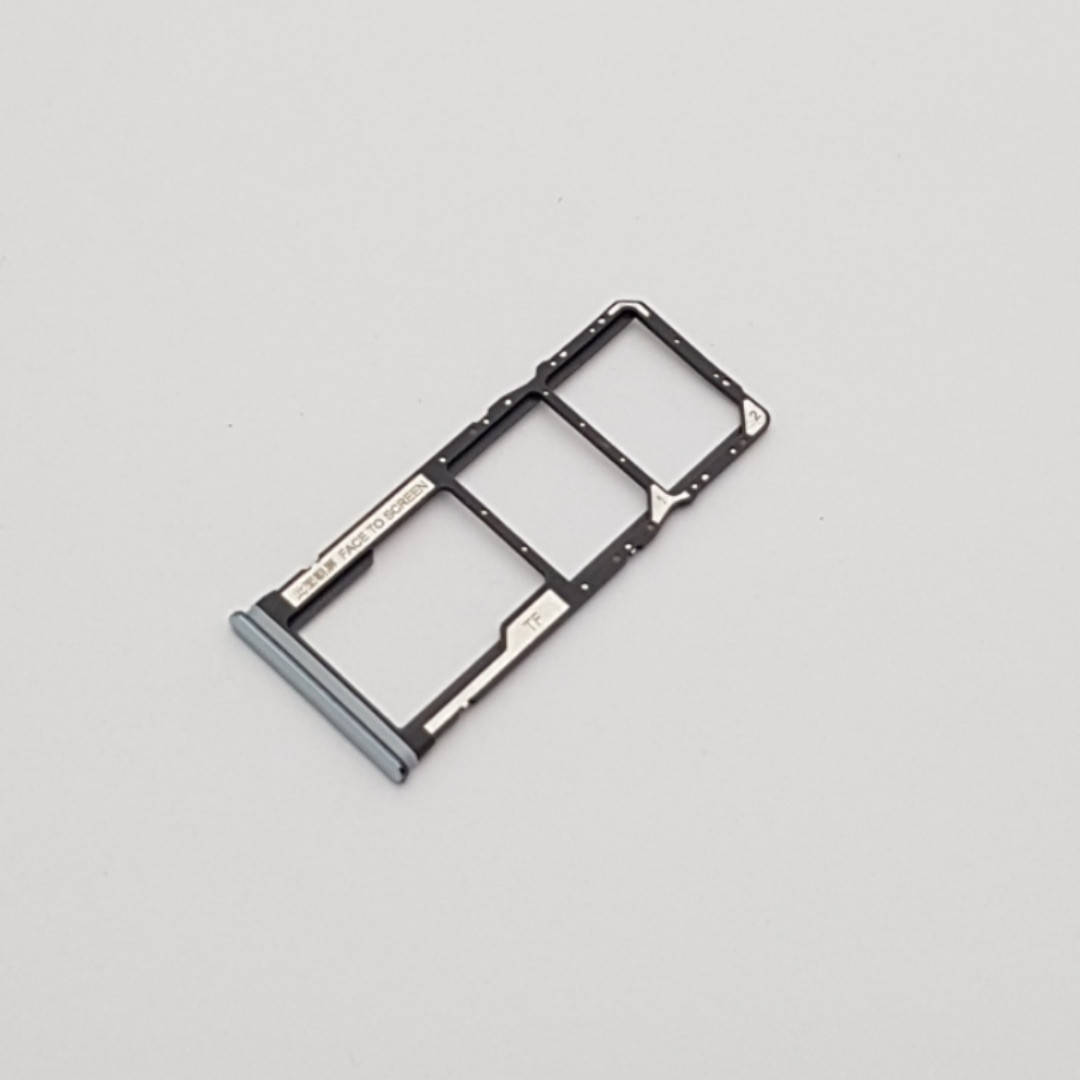 

Сим лоток Xiaomi Redmi Note 8T серебро Сервисный оригинал с разборки, Разные цвета