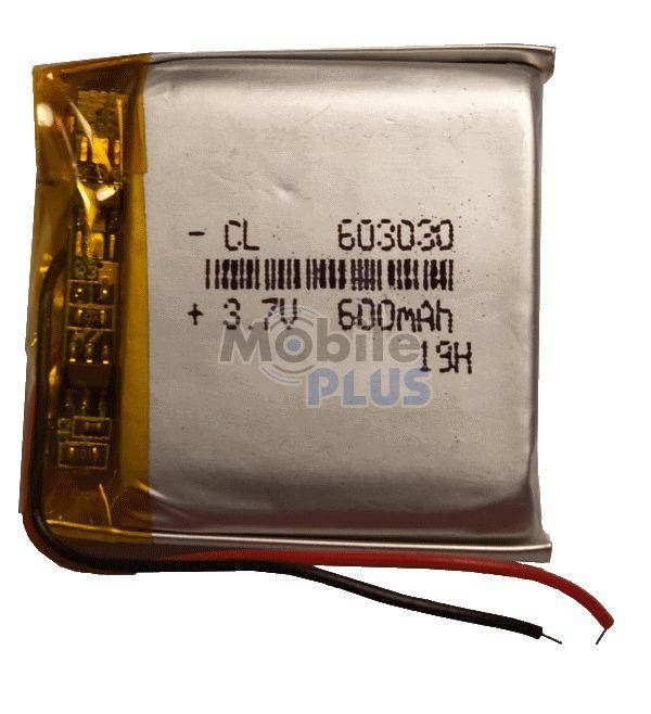 

Аккумулятор с контроллером универсальный 30mm * 30mm * 6mm (Li-ion, 3,7V, 500mAh)