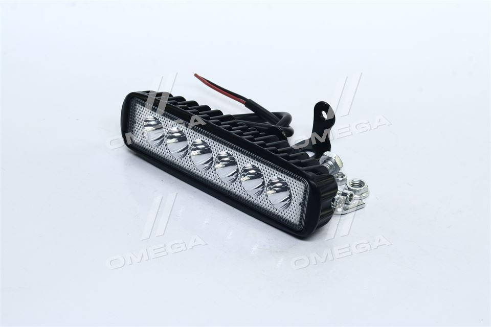 

Фара LED дополнительная 12/24V, 6*3W,157*42*40mm TP-6340